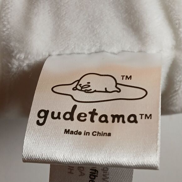 Sanrio Gudetama 13" Stuffed Plush Animal Toy Xmas Christmas Holiday Doll 12" NEW - Picture 5 of 5